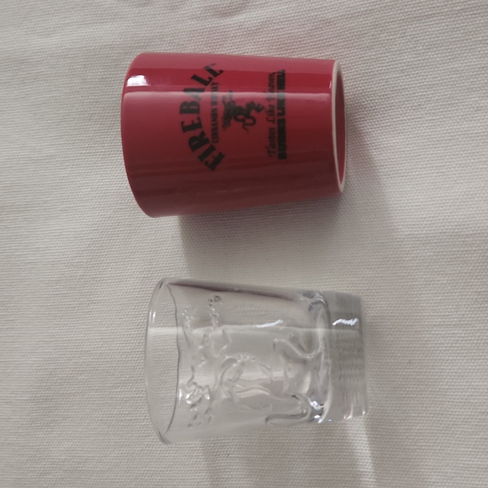 Fireball shot glass set